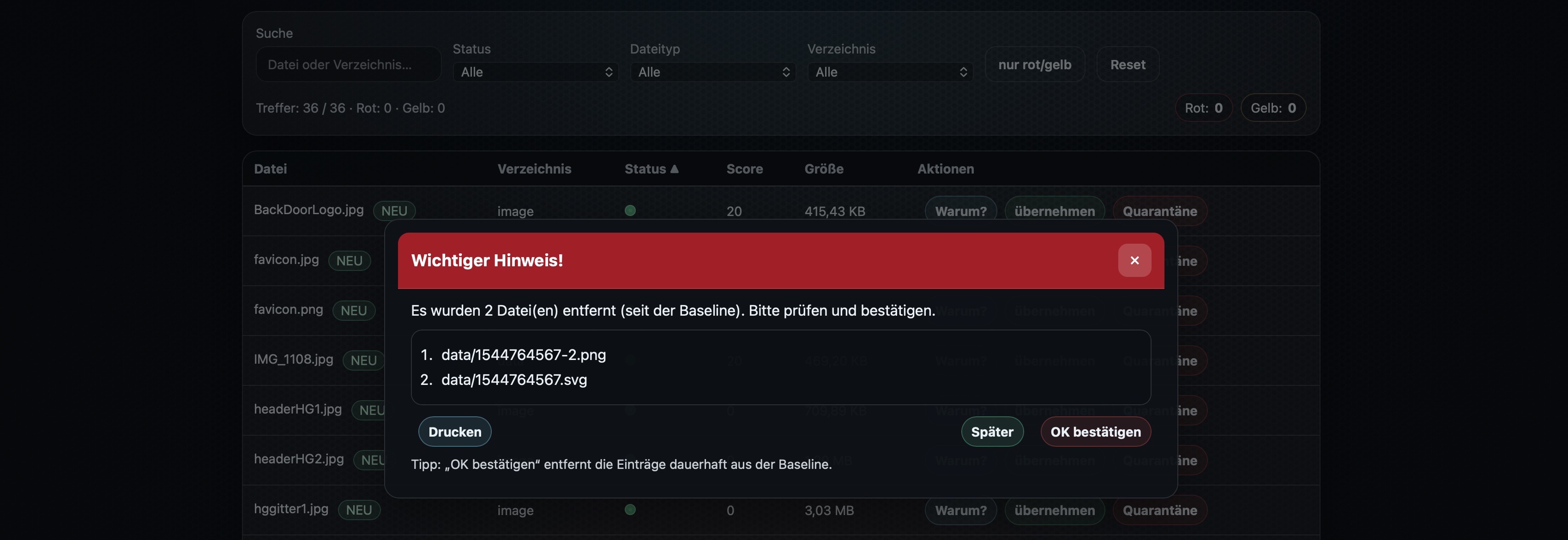 BackDoorGuard – Vergleich/Details